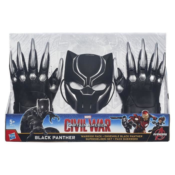 Masque et griffes de Black Panther - Achat / Vente accessoire d?�guisement - Cdiscount