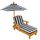 KIDKRAFT Chaise Longue avec Parasol