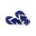 Tongs enfant HAVAIANAS logo bleu