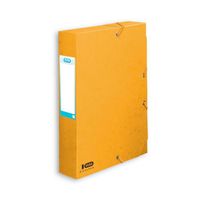 Boîte de classement ELBA Boite boston - 24x32 cm - Dos 60 mm - Jaune Boîte de classement ELBA Boite boston - 24x32 cm - Dos 60 mm - Jaune
