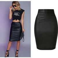 JUPE Nouveau Européen Noir Jupe Femme Mode Élasticité I JUPE Nouveau Européen Noir Jupe Femme Mode Élasticité I