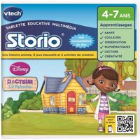 JEU CONSOLE ÉDUCATIVE DOCTEUR LA PELUCHE VTECH Jeu Storio JEU CONSOLE ÉDUCATIVE DOCTEUR LA PELUCHE VTECH Jeu Storio