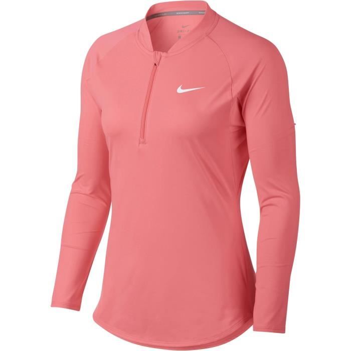 NIKE T-shirt de tennis Pure - Femme - Rose