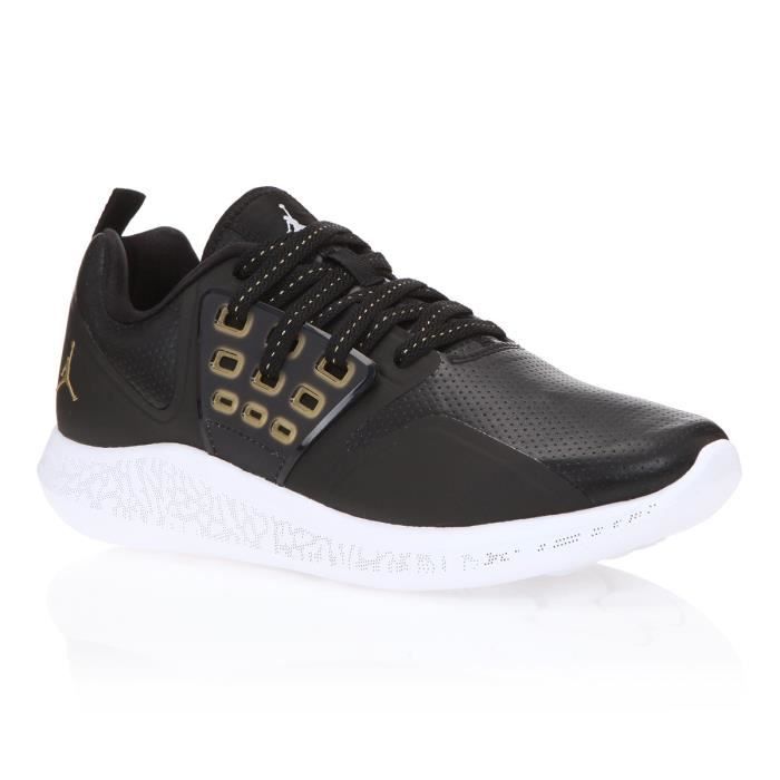 NIKE JORDAN Chaussures de Basketball Gring BG 2017 - Enfant - Noir