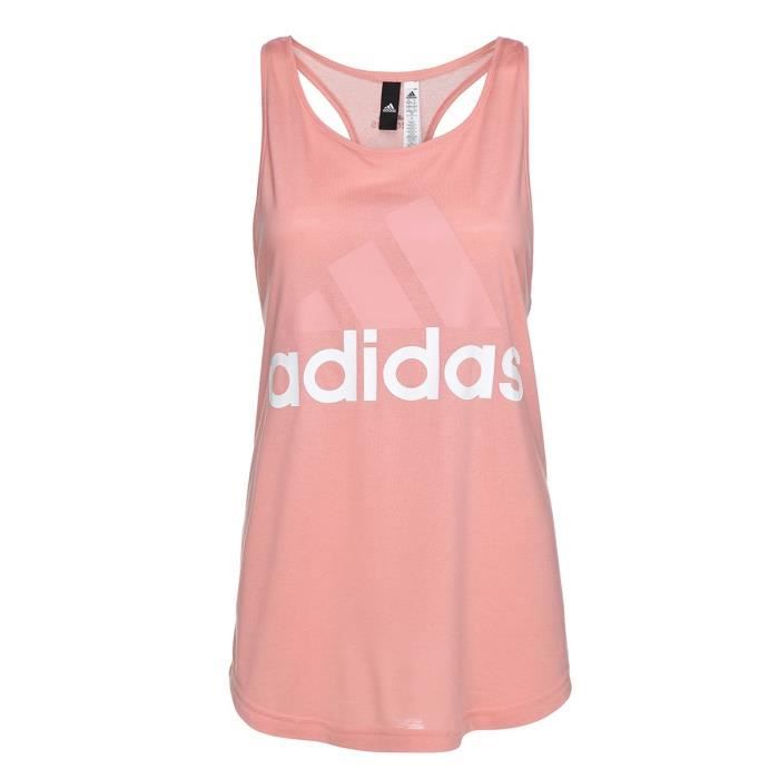 ADIDAS Débardeur Ess lin lo tank - Femme - Rose