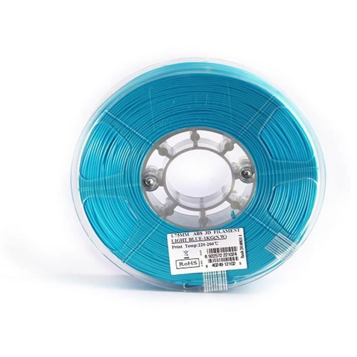 ESUN Filament pour Imprimante 3D PLA ESUN - Thermosensible Bleu/Blanc - 3 mm - 500g