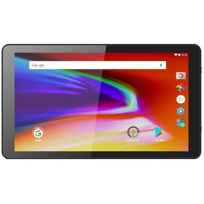 LOGICOM Tablette tactile - TAB 105 - 10,1' pouces - 1 Go de RAM - Androïd 7.1 - CPU Quad-Core 1,2 GHz - Stockage de 64 Go - WiFi
