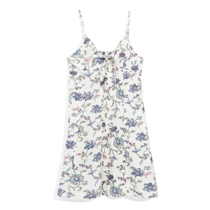 DEELUXE - Robe Courte Fleurie - Enfant Fille
