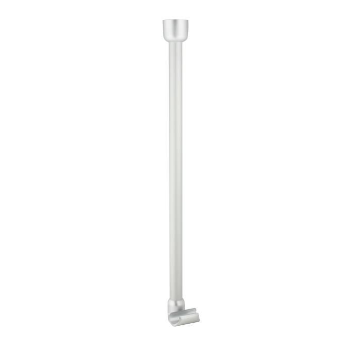 Support pour barre d'angle - ø 25 mm - Chrome pâle