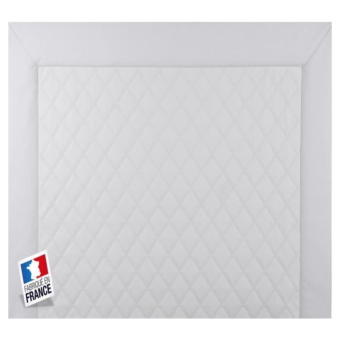 SWEET Tête de lit style contemporain - Blanc + housse de protection opaque - L 190 cm