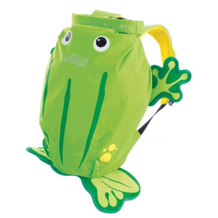 TRUNKI Sac de natation paddlepak medium grenouille Ribbit