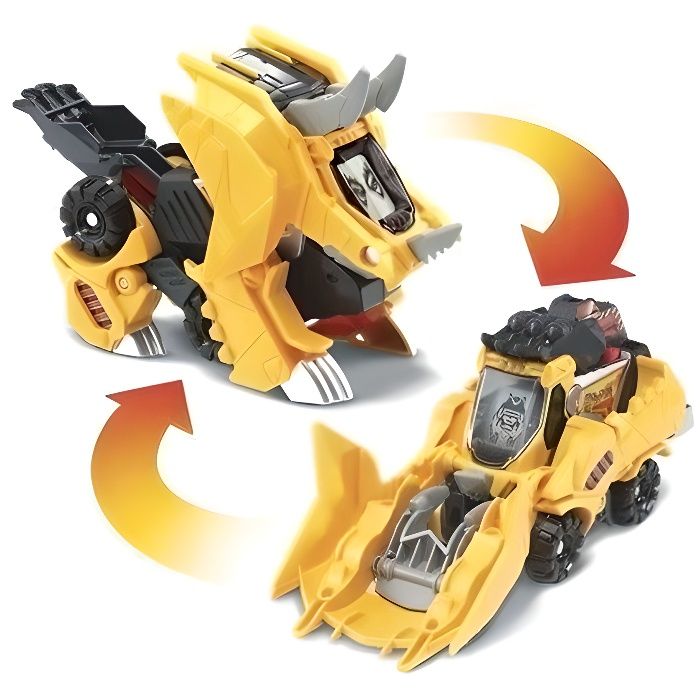 Switch & Go Dinos - Molops Super Tricératops (Pelleteuse)