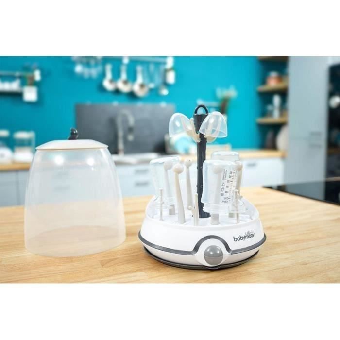 sterilisateur biberon turbo vapeur cream