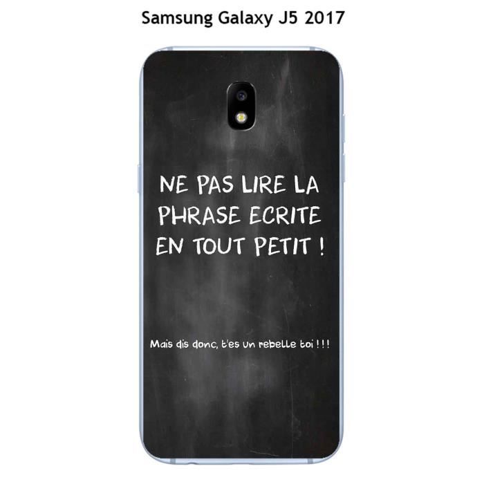 coque samsung galaxy j5 2017 phrase
