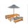 KIDKRAFT Table et Bancs d'Extérieur avec Parasol