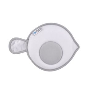 DOUX NID NOVA Coussin De T?te P?ou - Perle / Blanc ? 18 Cm