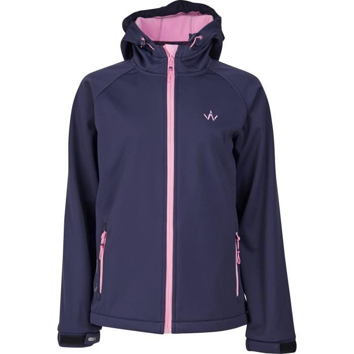 WANABEE Veste Vic Soft - Enfant fille - Bleu marine