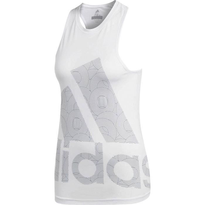 ADIDAS Débardeur Logo Cool Tank - Femme - Blanc