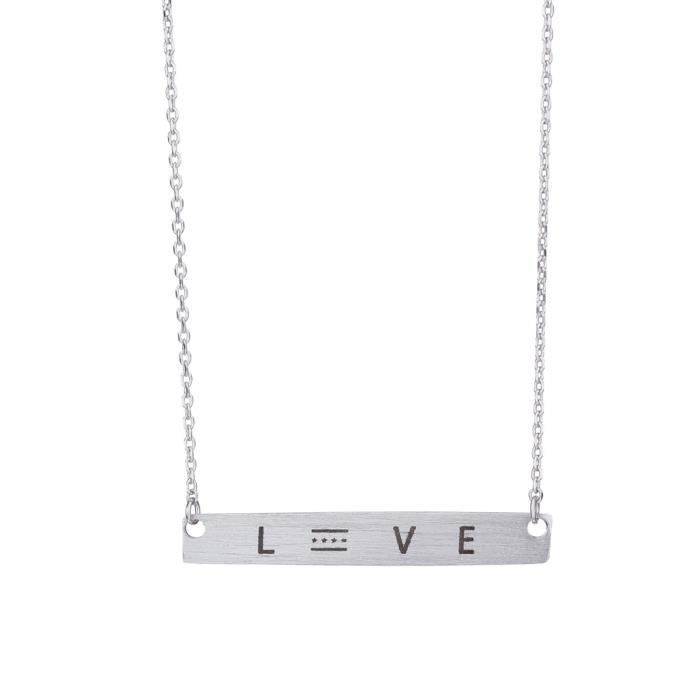 MY MUST Collier Métal Femme