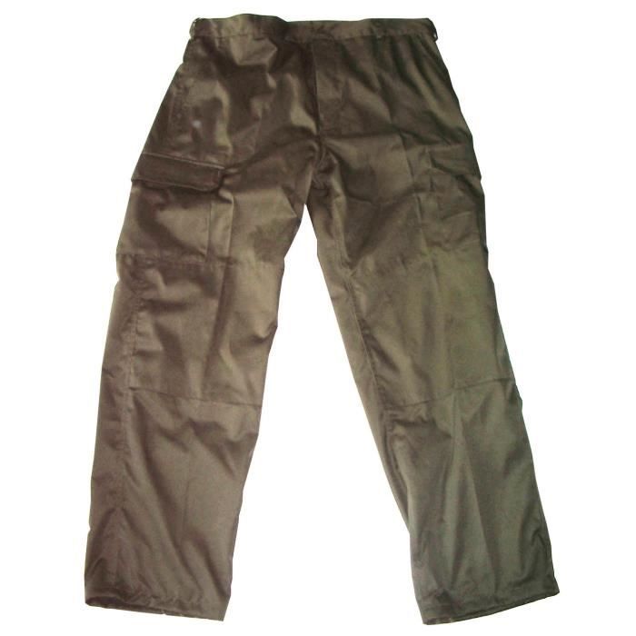 TERRITOIRE CHASSE Pantalon 6 poches - Kaki