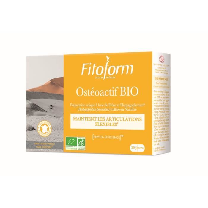 FITOFORM Ostéoactif Bio - 40 comprimés