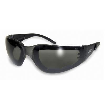 GLOBALVISION Lunettes coupe vent avec mousse Rider Plus - Foncé