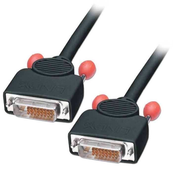 LINDY Câble DVI-D Dual Link - 50 cm