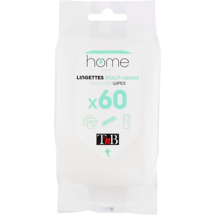 T'NB Boîte de 60 lingettes de nettoyage