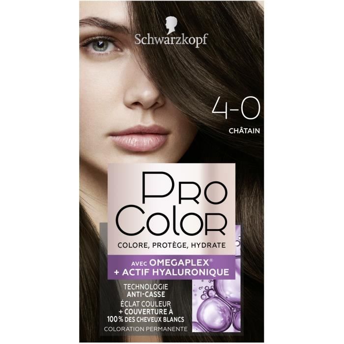 SCHWARZKOPF Coloration permanente Pro Color Chatain 40