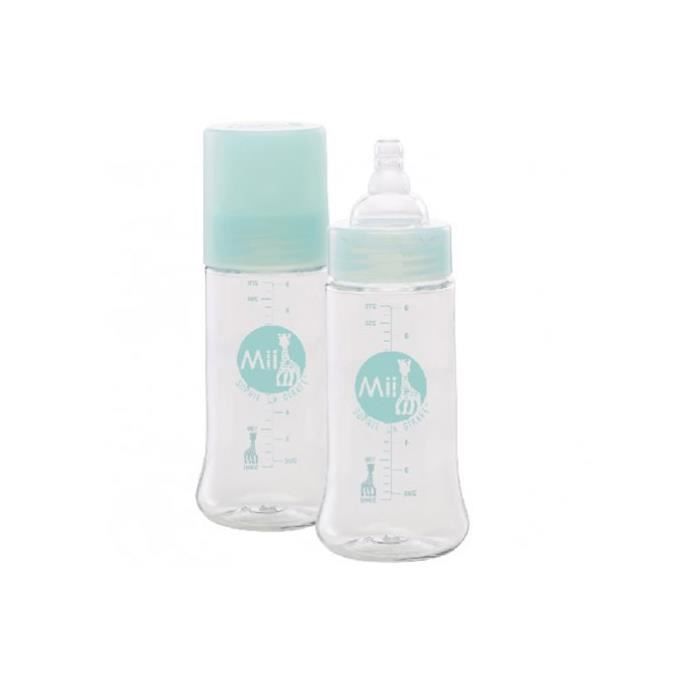 SOPHIE LA GIRAFE Biberon Mii Verre 230 ml