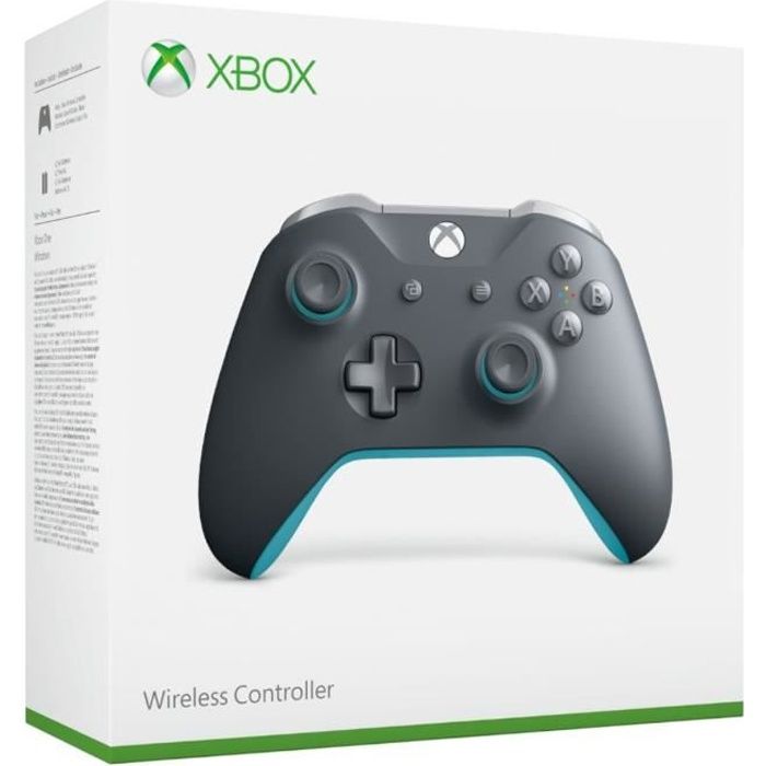 Manette Xbox One sans fil Grise / Bleue