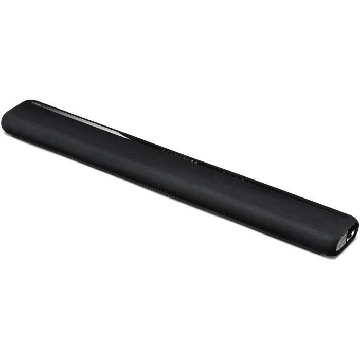 YAMAHA Barre de son 120 Watts - Dolby/DTS - Bluetooth - HDMI 4K - Subwoofer intégré - Noir
