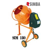 BÉTONNIÈRE Bétonnière mixer cement SIM180 180L 800W 230V rapi BÉTONNIÈRE Bétonnière mixer cement SIM180 180L 800W 230V rapi