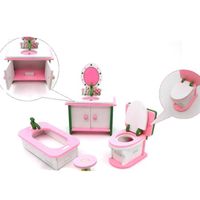 MAISON POUPÉE BRO®Meuble Poupée Mobilier Maison Dîette Bois Joue MAISON POUPÉE BRO®Meuble Poupée Mobilier Maison Dîette Bois Joue