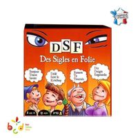 JEU SOCIÉTÉ - PLATEAU DSF - Des Sigles en Folie JEU SOCIÉTÉ - PLATEAU DSF - Des Sigles en Folie