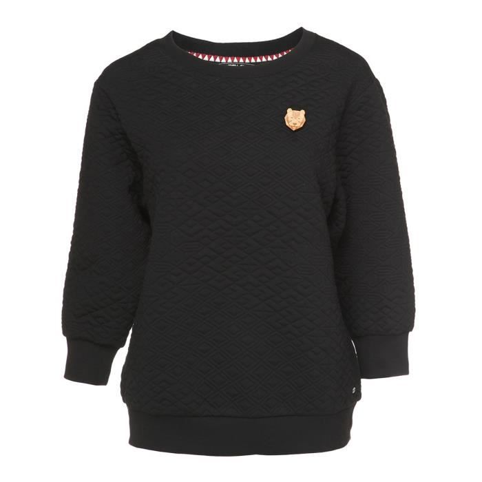 O'NEILL Sweatshirt à manches longues Quilted - Femme - Noir