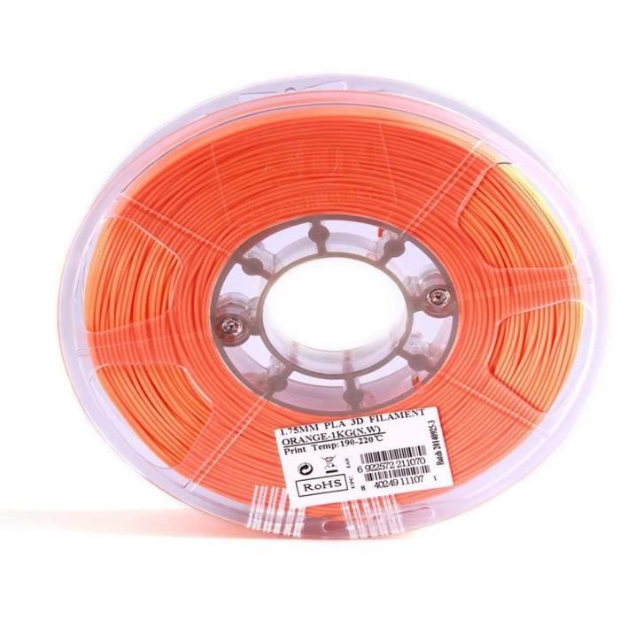 ESUN Filament pour Imprimante 3D ABS - Orange - 3 mm - 1kg