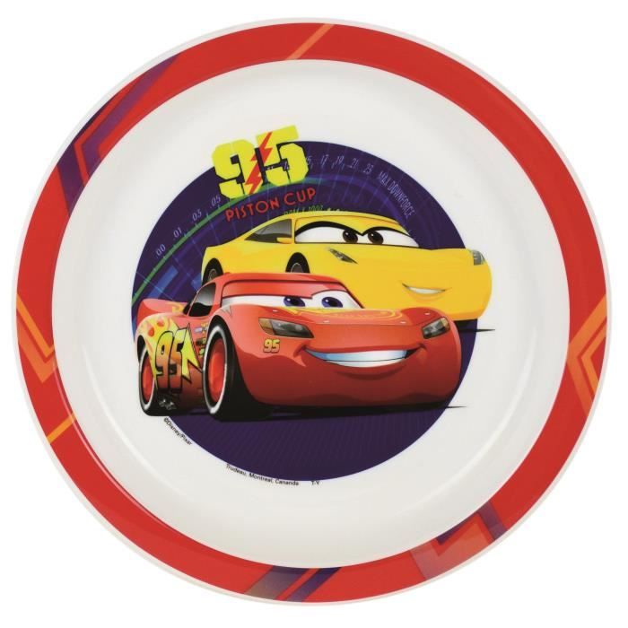 Cars Assiette micro-ondable