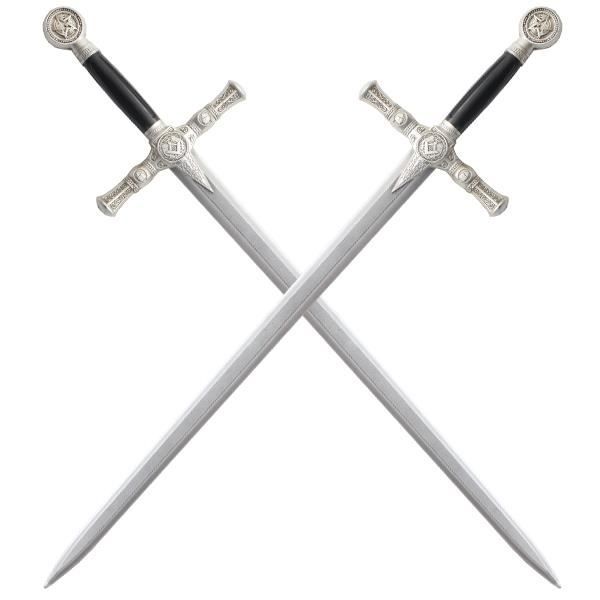 2 Epees de combat Maconnique Latex Achat / Vente bâton épée