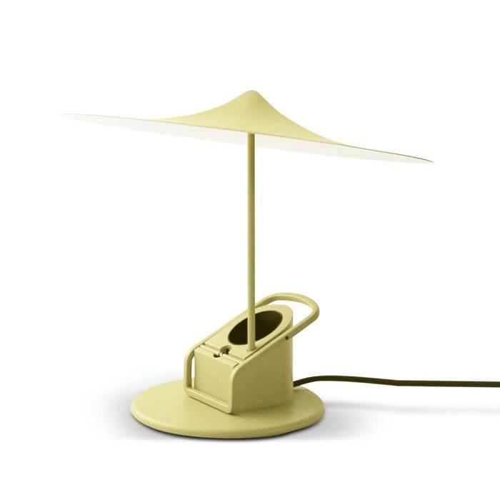 Ou Pincer Led Métal Paille Lampe Poser Ø19cm À Jaune Sempe wkX8PZNn0O