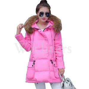 Avec Noir Capuche Femme Cher Doudoune Vente Achat Fourrure Pas XuOPikwZT