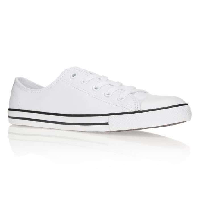 converse dainty blanches femme
