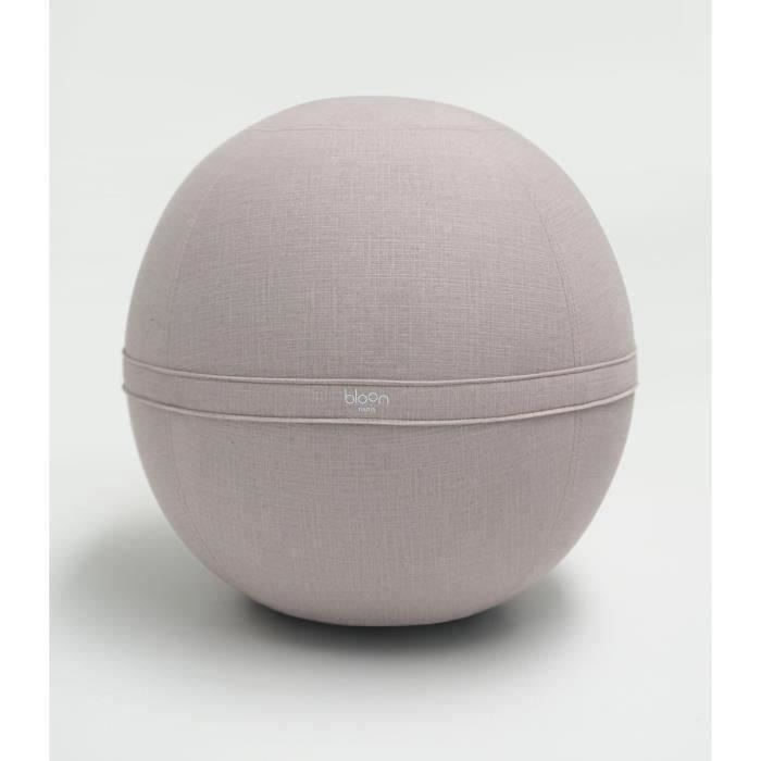 Siège ballon Design - Tissu Polyester Beige - Ø 60cm