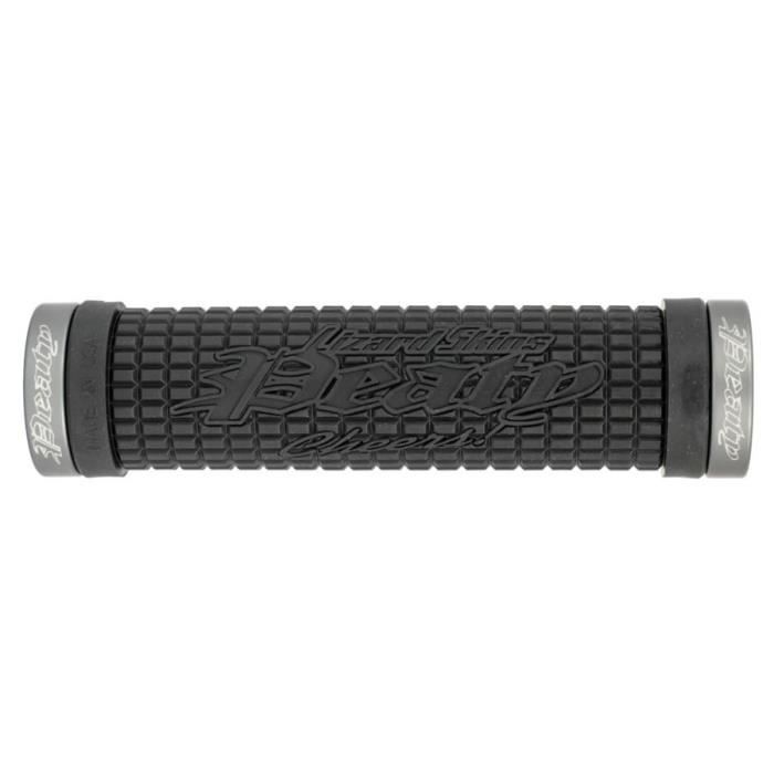 LIZARD SKINS Lock-On Peaty Poignées de guidon VTT - Noir