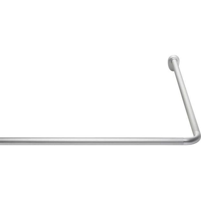 Barre d'angle universelle - ø 25 mm - Chrome pâle