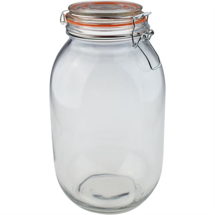 Grand bocal verre 10 promo litres