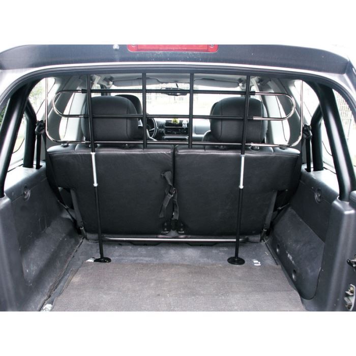 Filet De Séparation Pour Chien Voiture – 159x107 Cm, Maille Transparente, Cadre Métallique – Sécurité Coffre SUV/Camion - 8