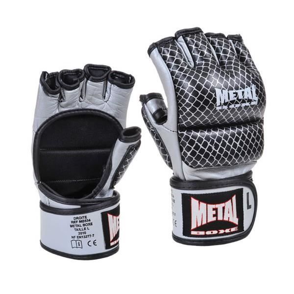 Mitaines MMA Demi-doigts - Gants De Combat Kickboxing - Protection Renforcée Absorbant Les Chocs - Pour Entraînement Léger Et Compétition