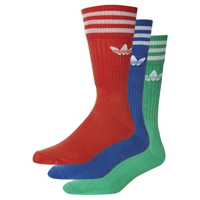 adidas Originals chaussettes 3 pieds fixés [Solid Crew SOCK, hommes ... CHAUSSETTES adidas Originals chaussettes 3 pieds fixés [Solid