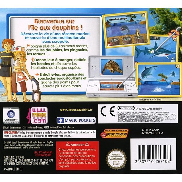 ILE AUX DAUPHINS / JEU CONSOLE NINTENDO DS   Achat / Vente DS ILE AUX